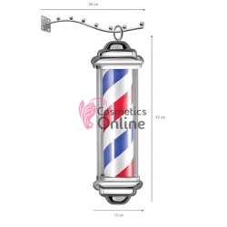 Stalp decorativ iluminat mic pentru salon frizerie, Barber Shop, art BB 08 ACP 123091